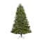 6ft. Pre-Lit New Haven Spruce Artificial Christmas Tree, Clear LED Lights